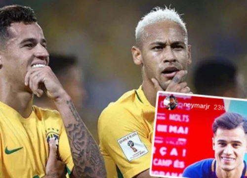 Neymar đá đểu kiểu đầu của Coutinho