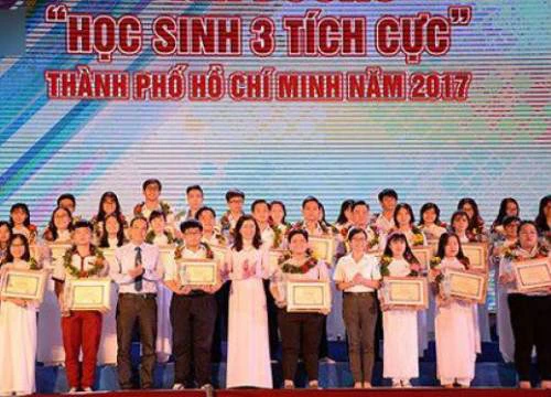 TPHCM tuyên dương "học sinh 3 tích cực" và "sinh viên 5 tốt"