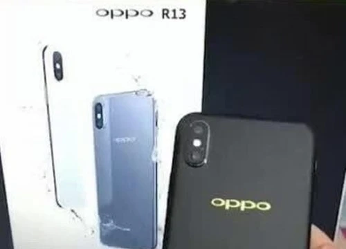 Xuất hiện Oppo R13 thiết kế đẹp như iPhone X