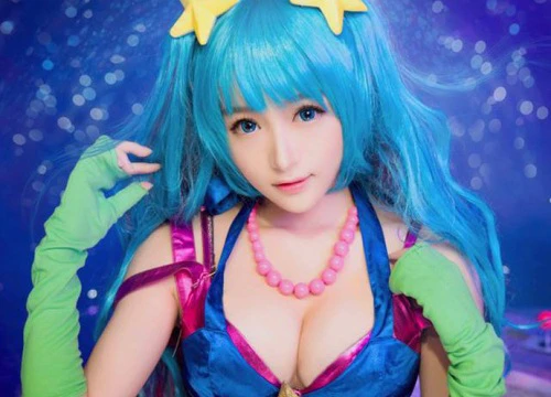 Tuyệt vời cosplay Sona Giả Lập cực dễ thương trong Liên Minh Huyền Thoại