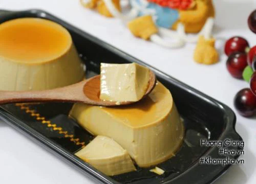 [Chế biến] - Bánh flan vị cà phê mềm mịn, ngon mát đầy mời gọi