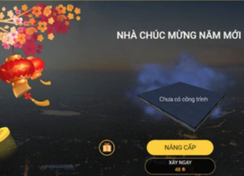 Mừng năm mới với "Nhà Chúc mừng năm mới" Khu phức hợp FIFA Online 3