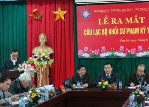 Ra mắt câu lạc bộ khối các trường sư phạm kỹ thuật