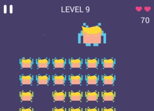 Trump Space Invaders - Cùng "bắn ruồi" cực vui nhộn với tổng thống Donald Trump