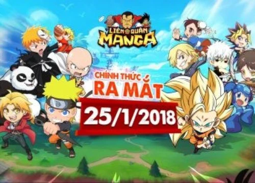 Liên quân Manga: Game mobile cực bựa đã có Teaser, "chốt hạ" ra mắt ngày 25/1