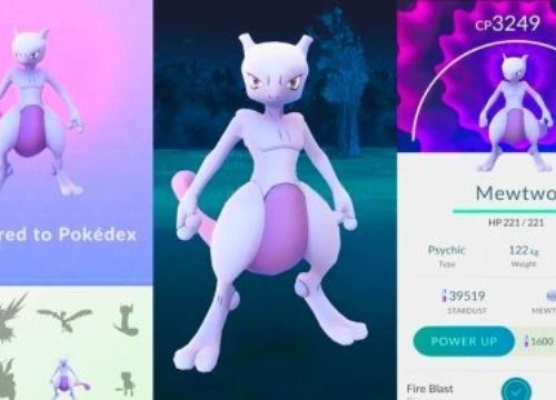 Tất tần tật về Raid Boss huyền thoại Mewtwo trong Pokemon GO