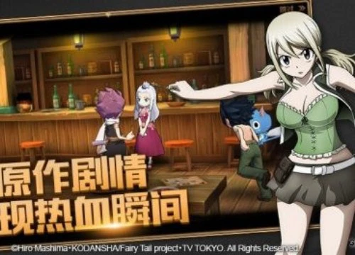 Tencent công bố tựa game Fairy Tail cho di động, đã mở cửa cho đăng ký trước