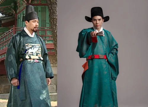 Trang phục vua quan Việt thời Lê có giống hanbok của Hàn Quốc?