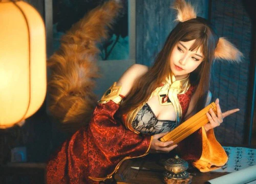 Tuyệt vời cosplay Đắc Kỷ cực nóng bỏng trong Vương Giả Vinh Diệu