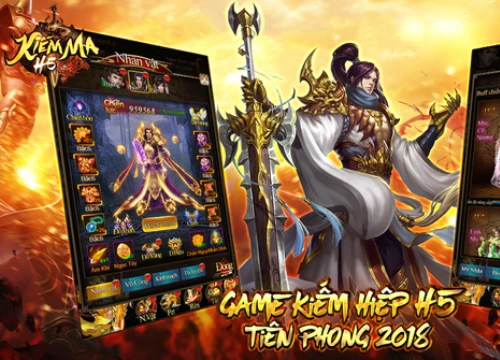 Xuất hiện tựa game kiếm hiệp đa nền tảng mới cho phép cướp "gấu" của địch thủ - Kiếm Ma H5