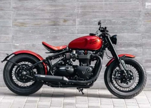 Triumph Bonneville Bobber bản độ: &#8220;Quyến rũ&#8221; thu hút mọi ánh nhìn