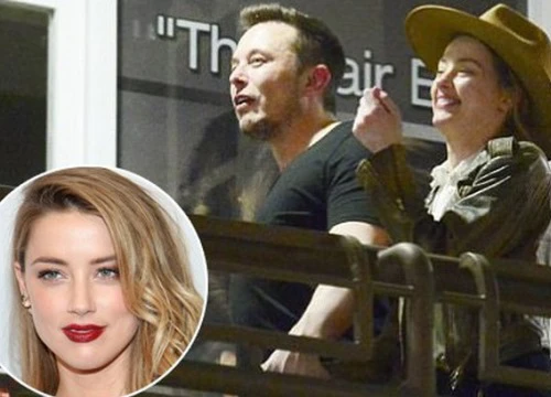 Amber Heard công khai nắm tay tái hợp Elon Musk &#8211; đại gia sở hữu hàng trăm nghìn tỷ đồng