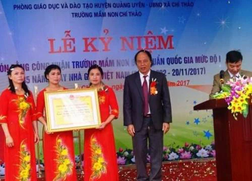 Cao Bằng công nhận mới 15 trường đạt chuẩn quốc gia trong năm 2017