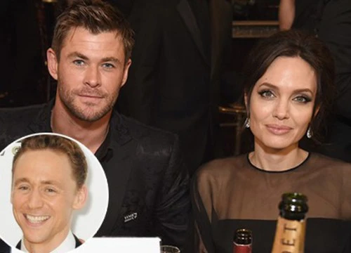 Chris Hemsworth mai mối cho Angelina Jolie hẹn hò với Tom Hiddleston?