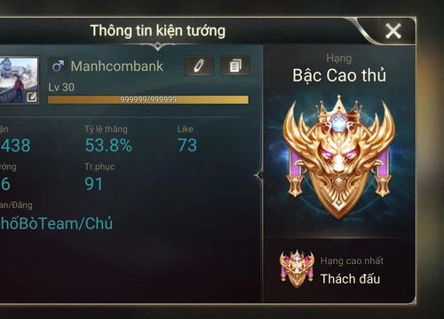 Clan quy mô lớn nhất Liên Quân Mobile sở hữu team vô địch vòng loại khu vực Hà Nội