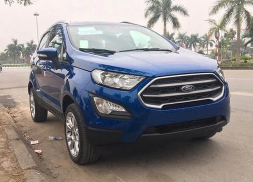 Ford EcoSport 2018 sắp ra mắt Việt Nam đầu tháng 2/2018