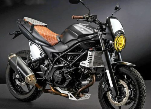 Ngắm Suzuki SV650 độ scrambler quá đẹp