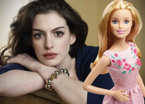 Người đẹp có đôi mắt biết nói Anne Hathaway "hóa thân" thành búp bê nhựa Barbie?