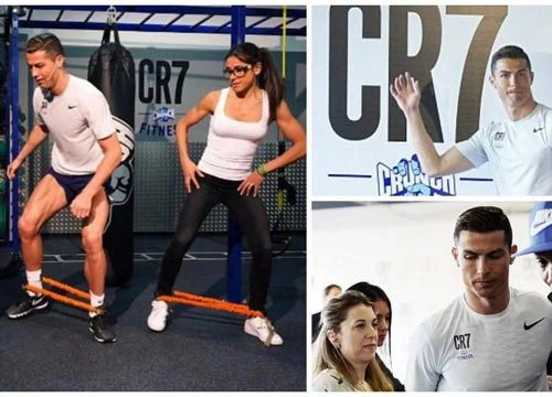 Ronaldo trên đường trở thành "ông trùm" phòng gym