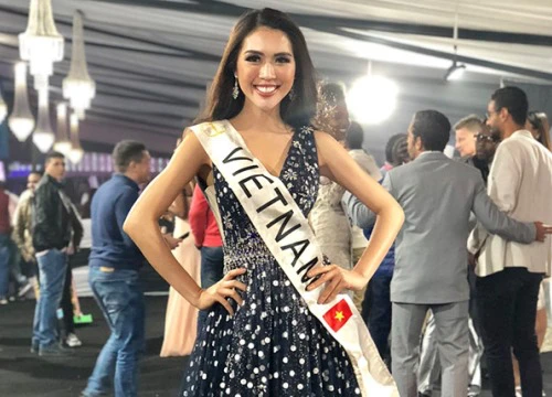 Tường Linh thắng giải 'Hoa hậu được yêu thích nhất' Miss Intercontinental 2017