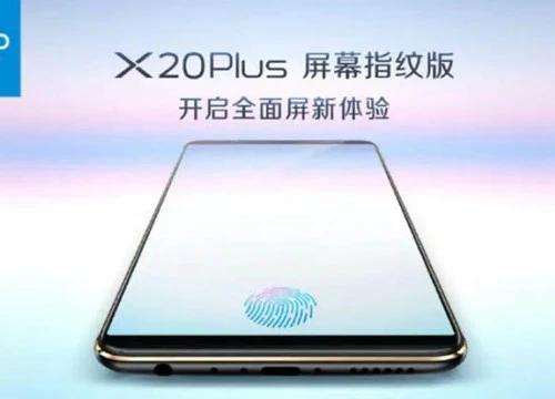 Vivo X20 Plus giá 14,2 triệu đồng, ra mắt hôm nay