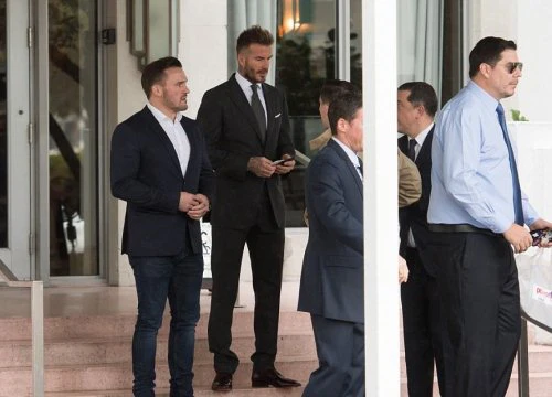 Beckham cực kỳ điển trai họp báo ra mắt đội bóng của riêng mình