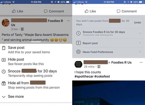 Thủ thuật Facebook: Cách tạm ẩn trang hoặc ai đó trên News Feed