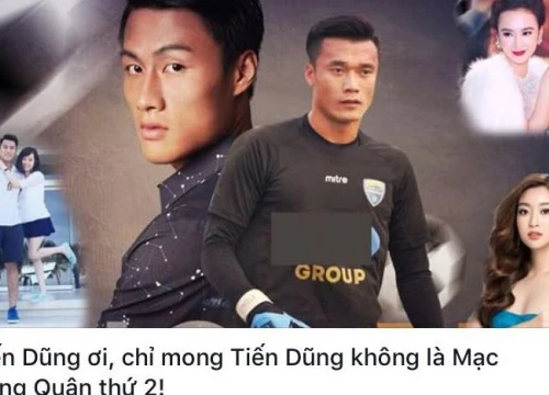 Vợ Mạc Hồng Quân nổi giận khi chồng bị so sánh với Bùi Tiến Dũng U23 Việt Nam