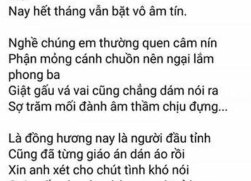 Xúc động bài thơ 'Chậm lương' của thầy giáo miền núi gửi Chủ tịch tỉnh Nghệ An