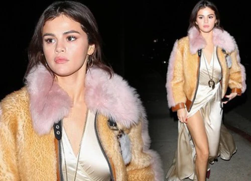 Đi nhà hàng ăn tối, Selena Gomez diện đồ sang chảnh và quyến rũ không khác dự sự kiện