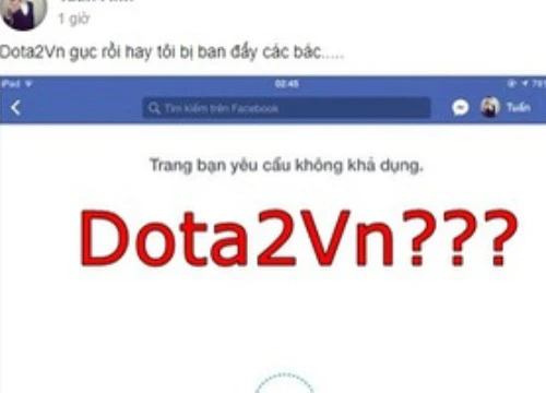 Hàng nghìn game thủ Việt ngơ ngác khi group Dota2vn biến mất: Người đau xót, người phẫn nộ