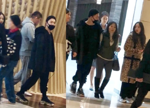 Taeyang cùng Min Hyo Rin lần đầu xuất hiện sau đám cưới và đây là biểu cảm của cặp đôi