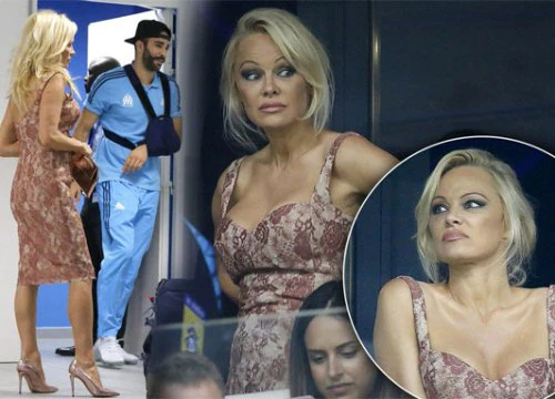 Bom sex Pamela Anderson lần đầu nói về việc cặp kè trung vệ 'phi công' Rami