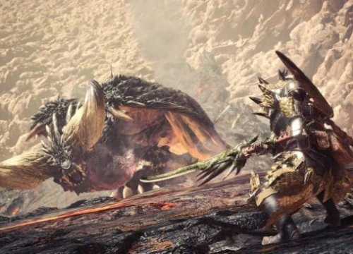 Monster Hunter World Quái thú mọc cánh bay lên trời cao