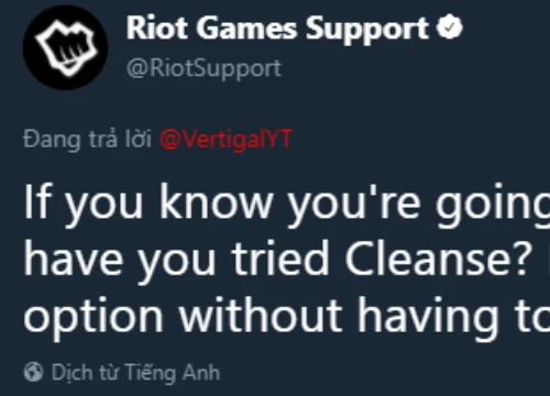 Riot troll người chơi LMHT bằng cách khuyên cầm Thanh Tẩy đi với Malzahar