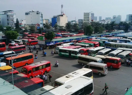 TP.HCM: Thêm nhiều bãi đỗ xe ngoài bến để tránh ùn tắc dịp Tết