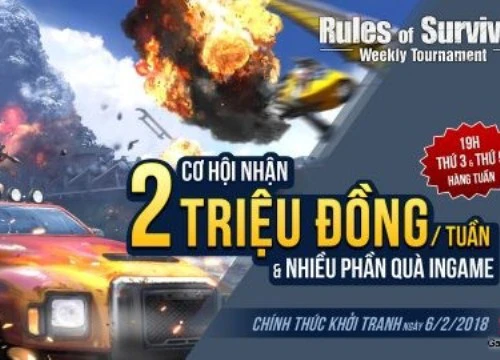 Hot! Giải đấu ROS mobile hàng tuần dành cho game thủ Việt