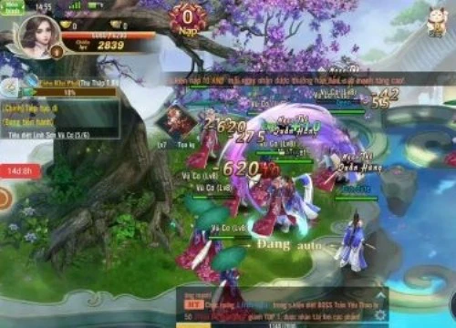 [Trải Nghiệm] Ngạo Kiếm Kỳ Duyên: Đồ họa 2D, lối chơi MMORPG nhưng lại có cả chế độ 1 vs 100