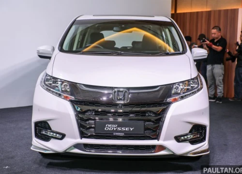 Honda Odyssey phiên bản nâng cấp facelift 2018 ra mắt