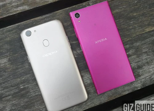 Tầm giá 6 triệu đồng, chọn Oppo F5 Youth Sony Xperia XA1 Plus chơi Tết?