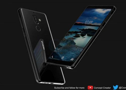 Ngắm Nokia 7 Plus ý tưởng có thể được HMD ra mắt tháng này