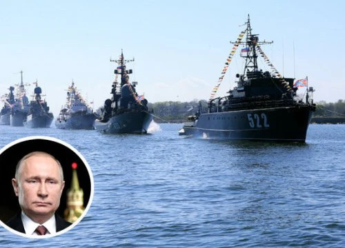 20 tàu chiến Nga ùn ùn tới biển Baltic "dằn mặt" NATO