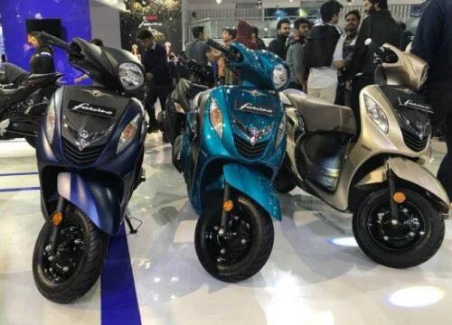 2018 Yamaha Fascino bản cập nhật sắp ra mắt