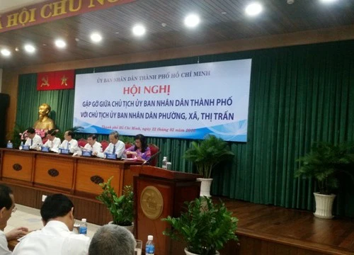 Chủ tịch TP.HCM: Lãnh đạo phường-xã, thị trấn nói phải đi với làm