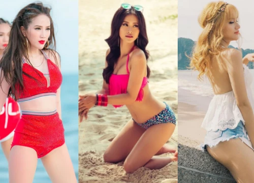 Khi các mỹ nhân Vpop diện bikini, khoe eo thon dáng chuẩn trong MV khiến fan "rụng rời"