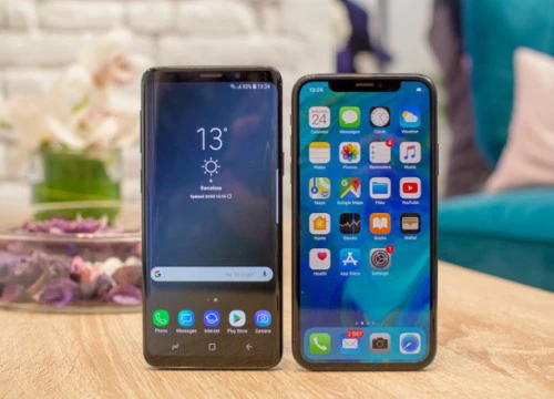 Galaxy S9 đọ dáng cùng iPhone X: Song long tranh bá