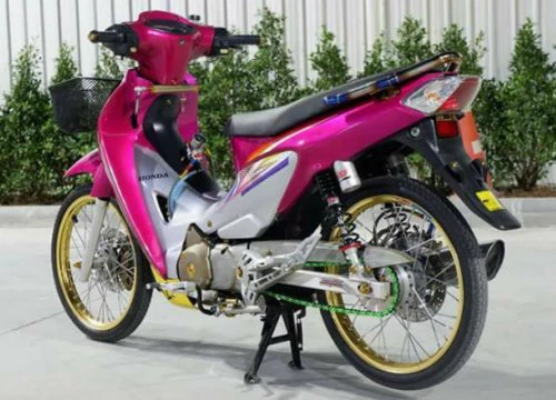 Honda Wave 125 độ phanh đua, vành vàng cuốn hút