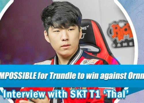 SKT T1 Thal: Tân binh đi rừng của chúng tôi quả là một người phiền phức