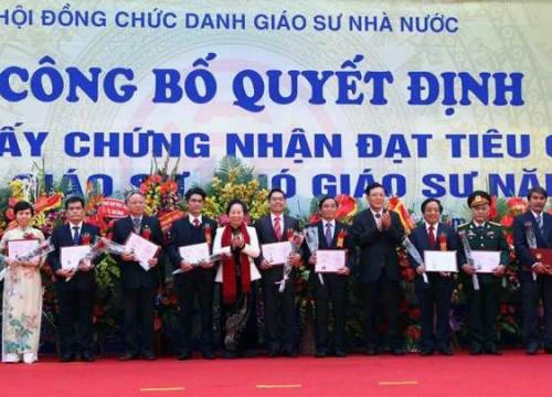 Tiêu chuẩn bổ nhiệm, miễn nhiệm giáo sư, phó giáo sư mới nhất