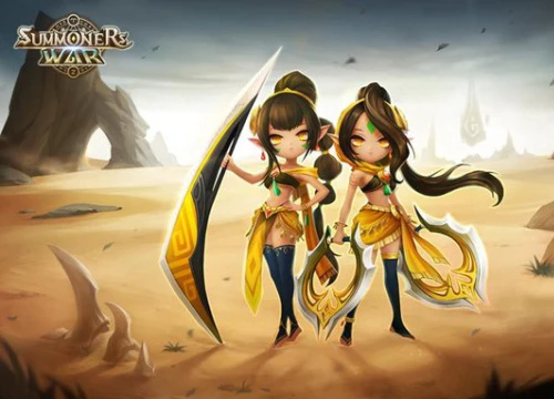 Hé lộ hai chị em song sinh đến từ sa mạc gây bão trong Summoners War